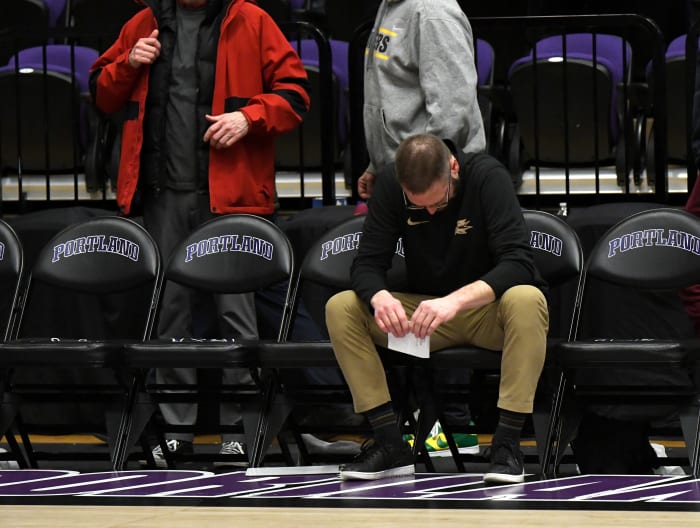 Beaverton Southridge 6A Oregon boys basketball quarterfinal 2024 Taylor Balkom 51